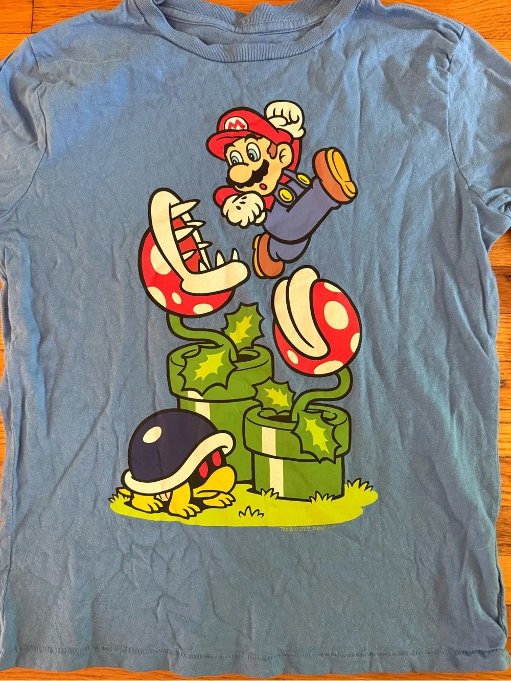 Gap Super Mario Piranha Plant Graphic Tee
